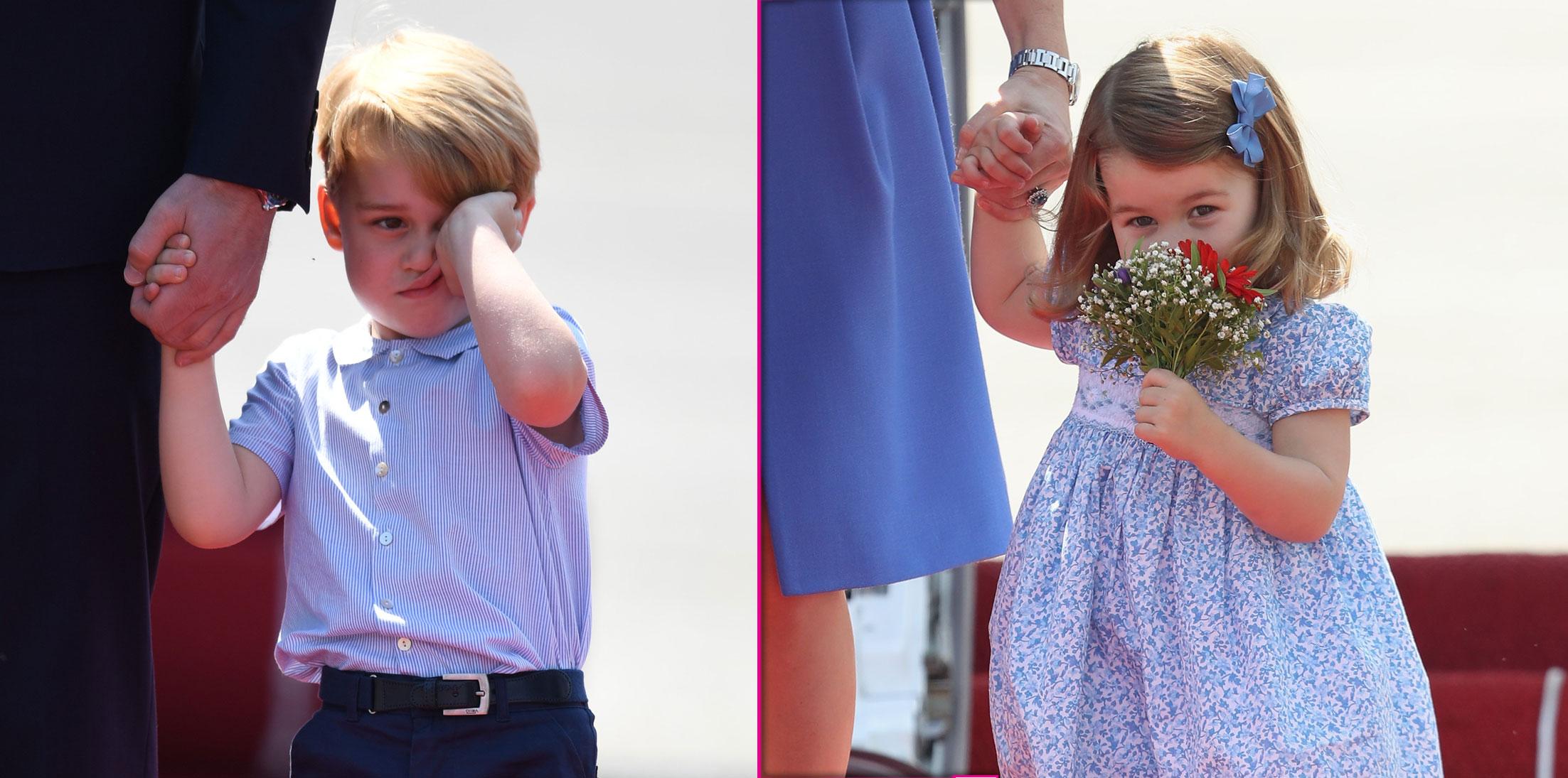 Prince George Princess Charlotte Royal Tour Berlin Photos Long