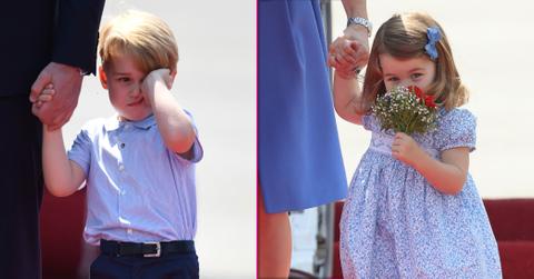Prince George Princess Charlotte Royal Tour Berlin Photos Long