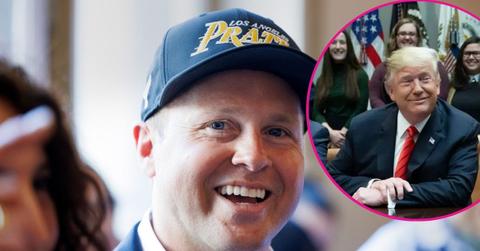 image of Spencer pratt and trump
