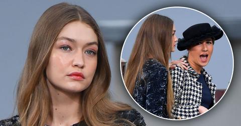 //Gigi Hadid Paris Fashion Week Prankster PP