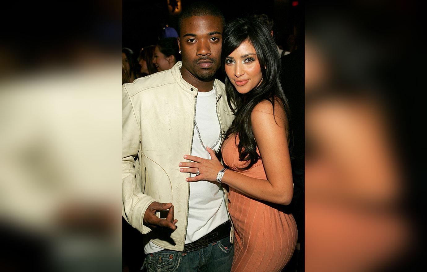 Ray J And Kim Kardashian Pose Together