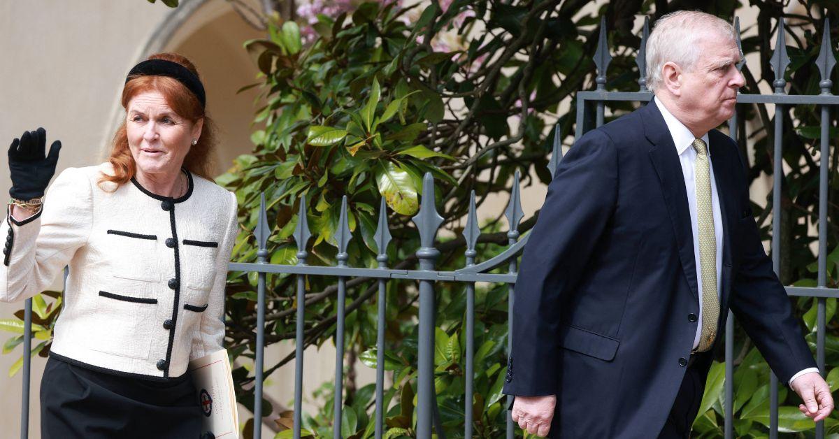 image of Prince Andrew and Sarah Ferguson were married for 10 years. 