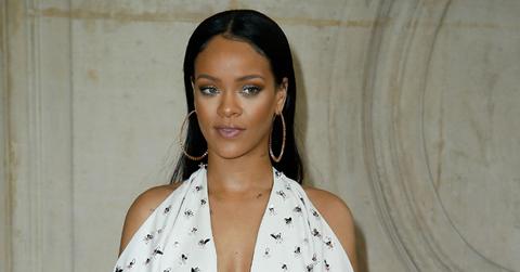 Rihanna attends Dior Show in Paris