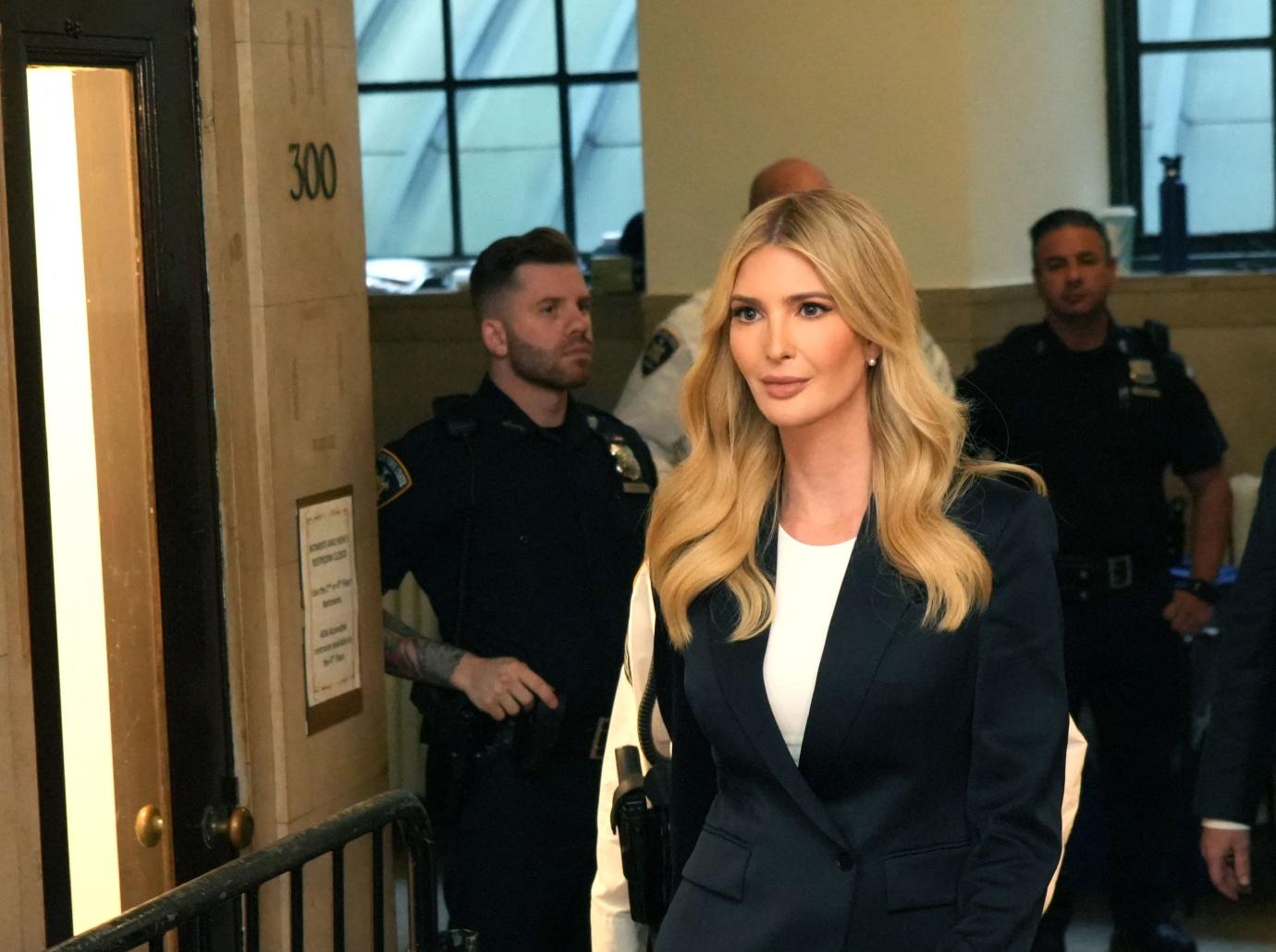 ivanka trump ridiculed nyc selfie after testifying donalds fraud trial