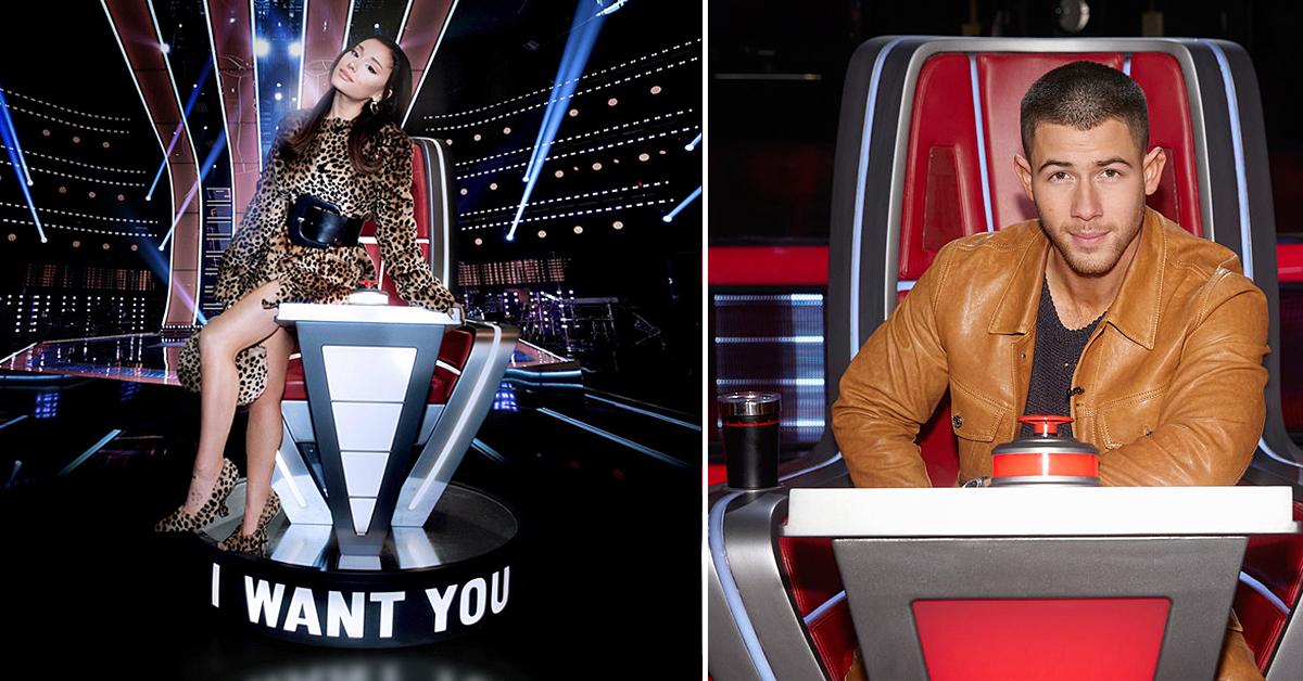 ariana grande joins the voice nick jonas