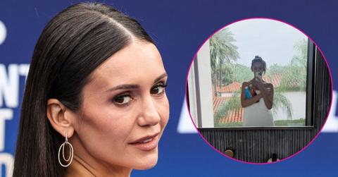 nina dobrev towel girls trip photos