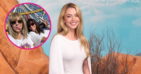 Image of Sydney Sweeney went undercover at the amusement park.