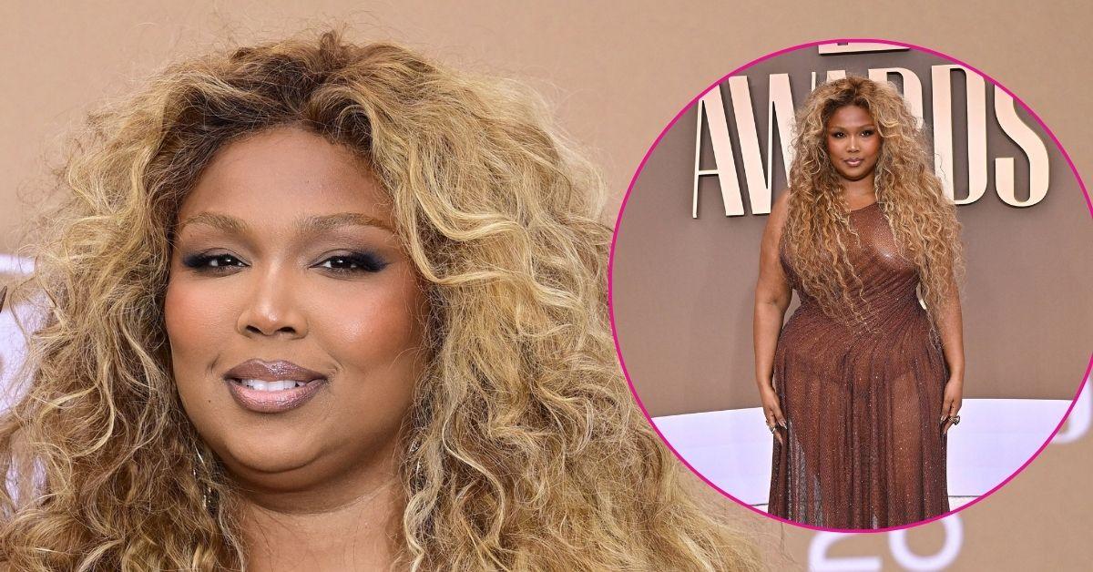 lizzo wows in see through gown at bet awards