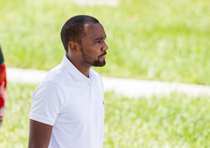 EXCLUSIVE: *PREMIUM RATES APPLY* Nick Gordon looks downcast as Bobbi Kristina Brown clings to life.