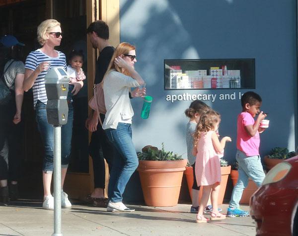 Charlize theron kids ice cream
