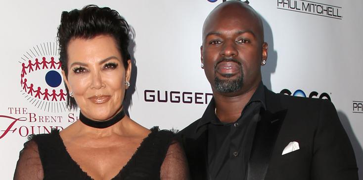 Corey Gamble is seen buying jewelry after he spent Christmas with his  girlfriend Kris Jenner