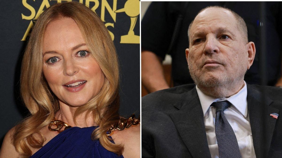 Photo of Heather Graham and Harvey Weinstein