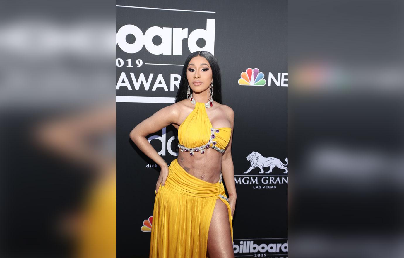 Cardi B returns to the stage after cancelling numerous shows due to  complications with liposuction