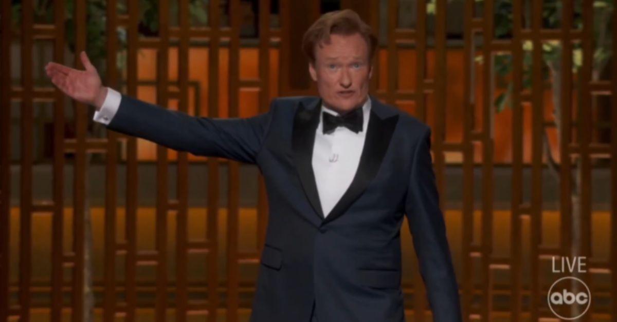 image of Kid Rock reacted to Conan O’Brien’s Oscars joke.