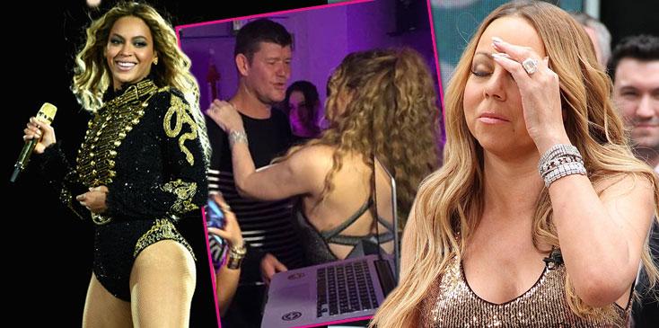 mariah carey mad james packer beyonce