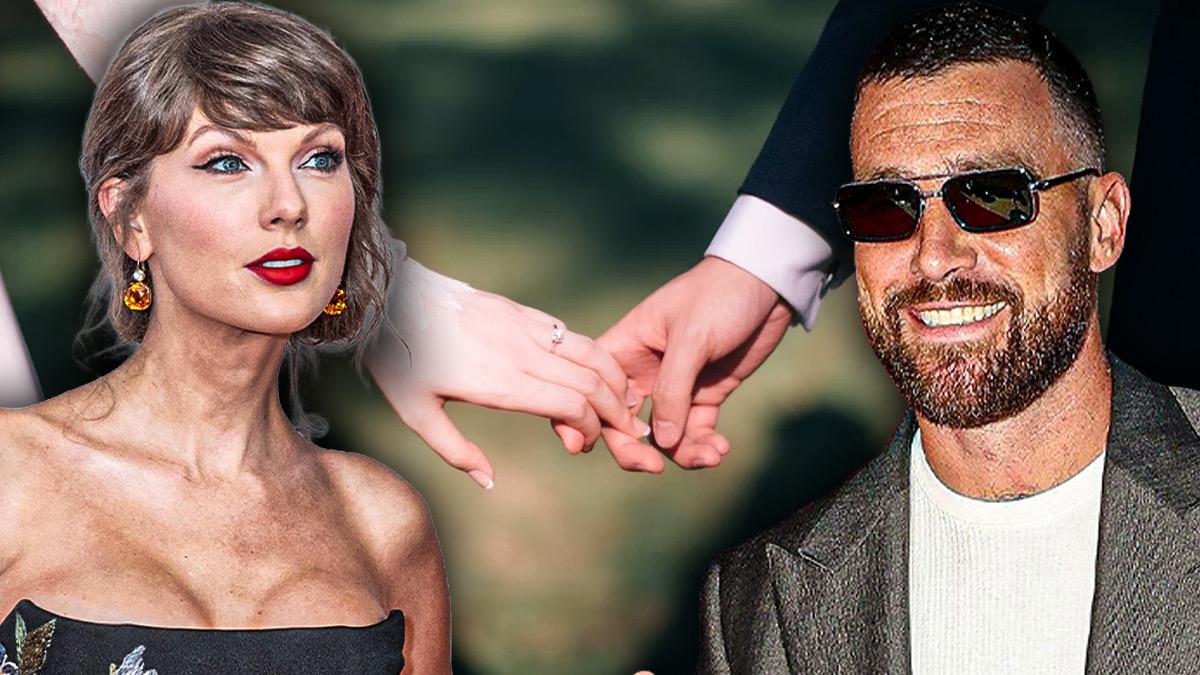 Photo of Taylor Swift and Travis Kelce got married on July 3 after nearly three years of dating.