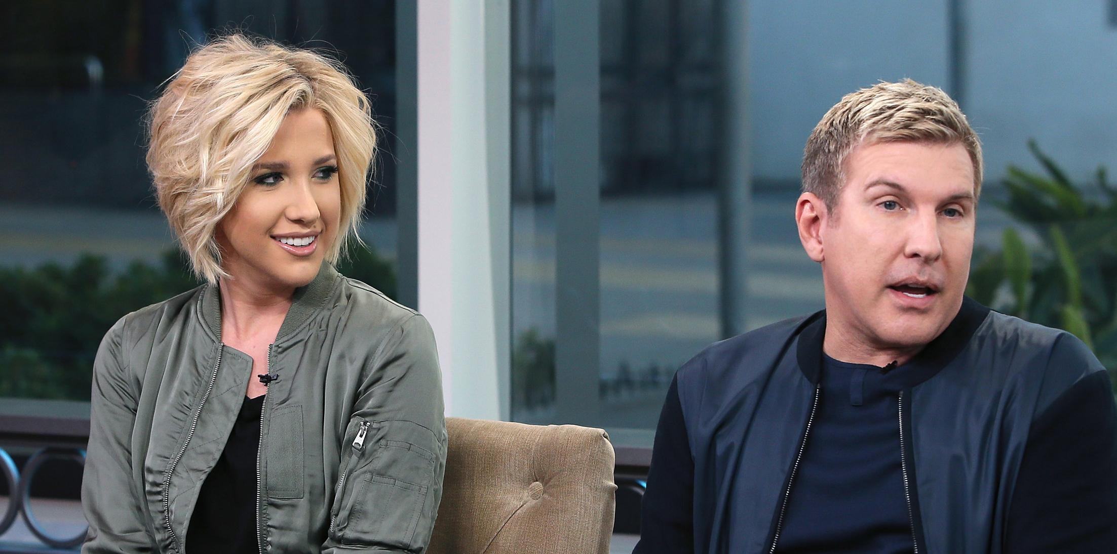 Todd And Savannah Chrisley Visit Hollywood Today Live