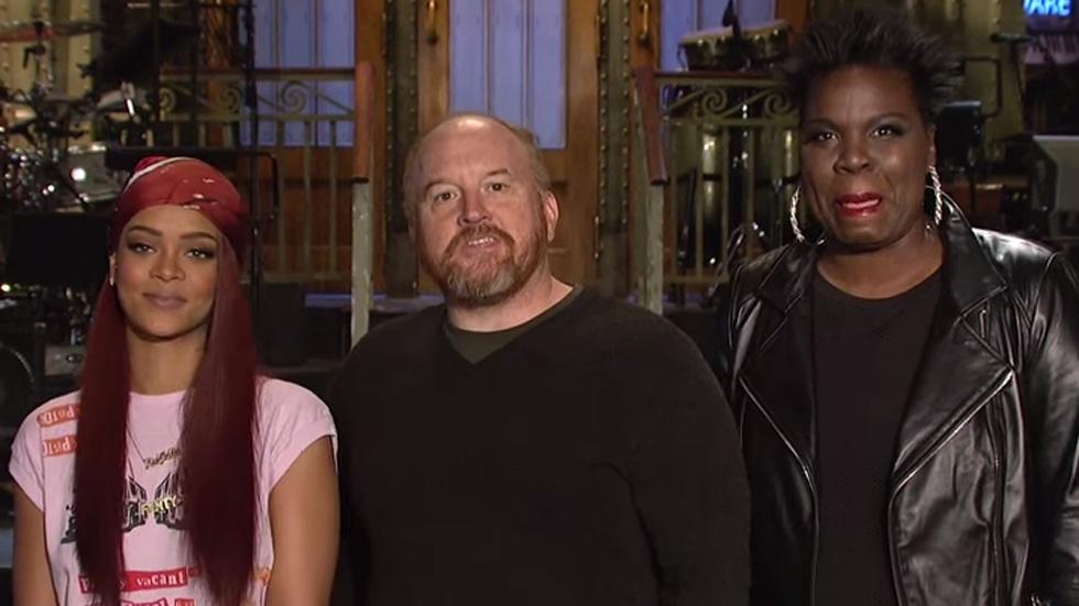 Rihanna louis ck snl finale