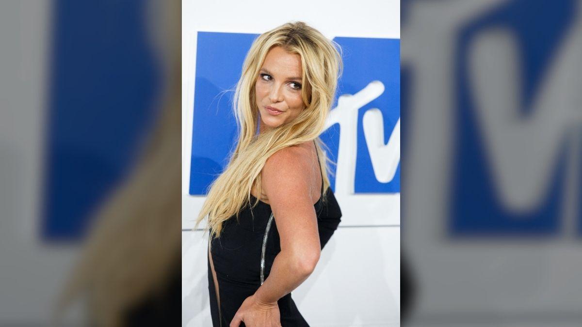 Photo of Britney Spears was arrested after police noticed her vehicle swerving 'in and out of lanes' on March 4.