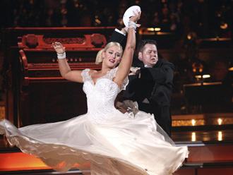 Chaz bono lacey schwimmer dwts oct26newsbt.jpg