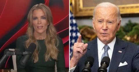 Composite photo of Megyn Kelly and Joe Biden