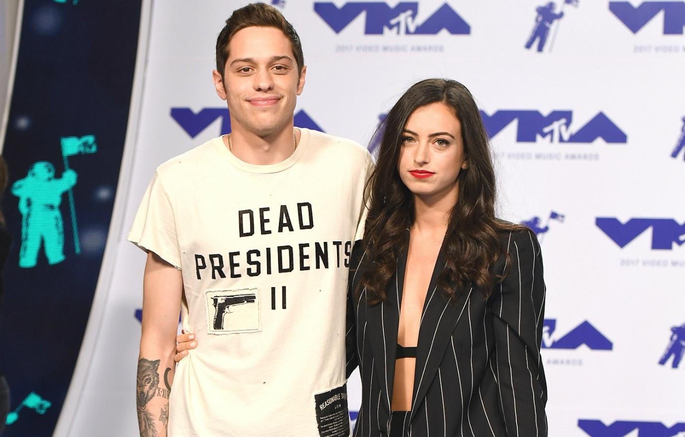 Ironically, it would be exactly a year after this photo was taken that Ariana Grande and Pete Davidson would make their red carpet debut.