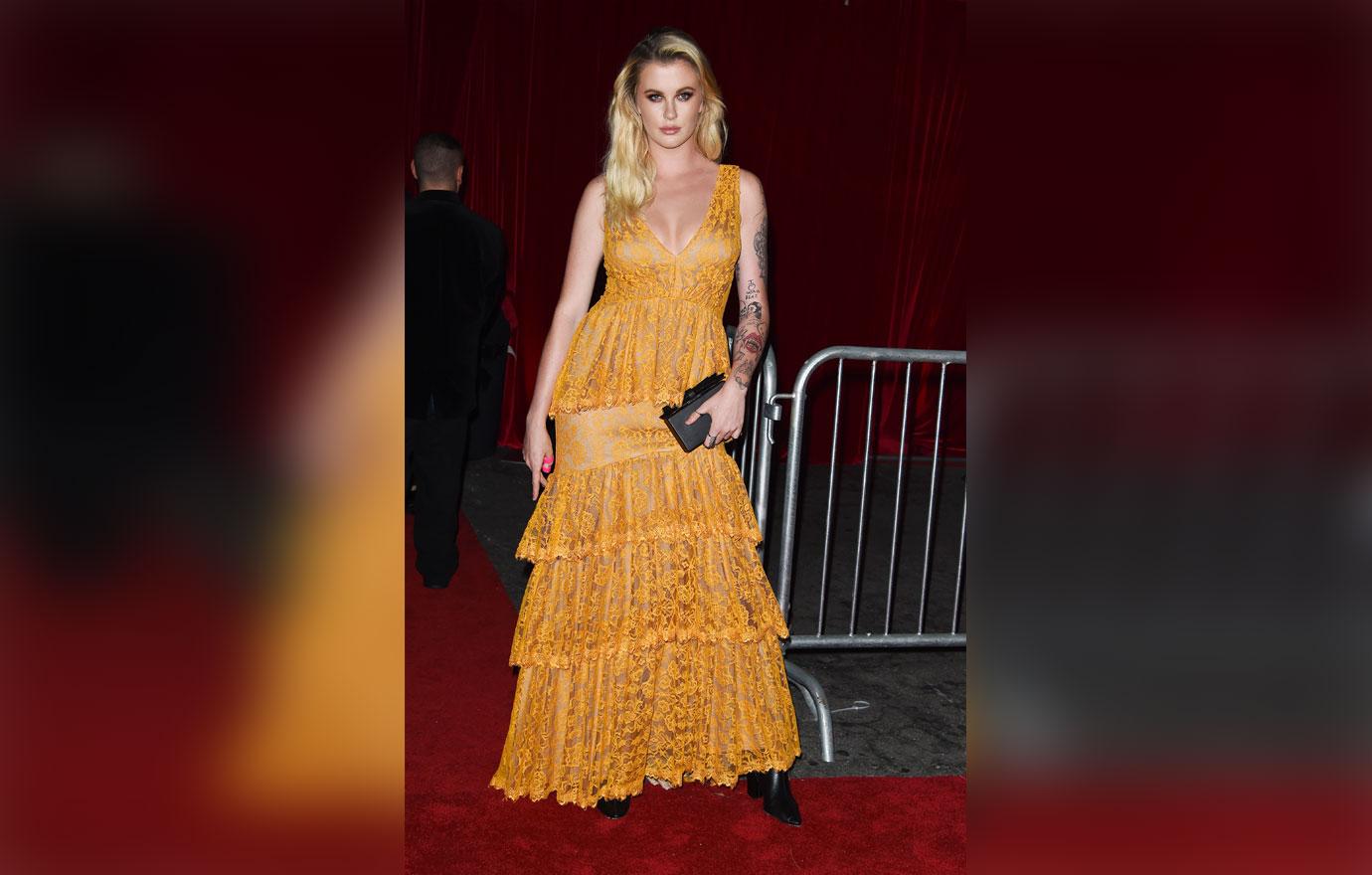 Ireland baldwin yellow gown