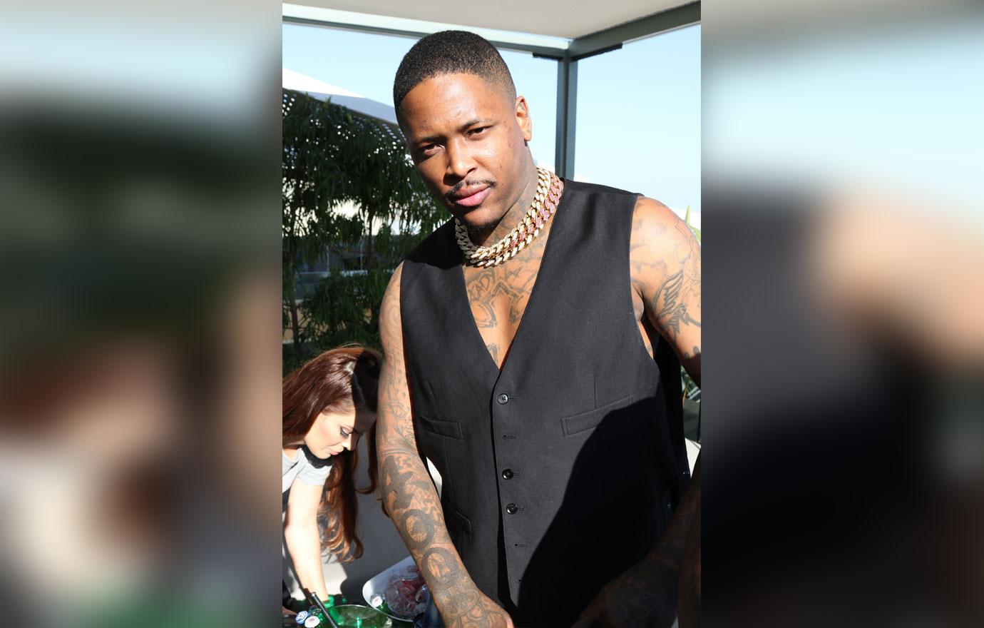 YG Arriving At The Def Jam Recordings BETX celebration, Spring Place, Los Angeles, USA - 22 Jun 2019