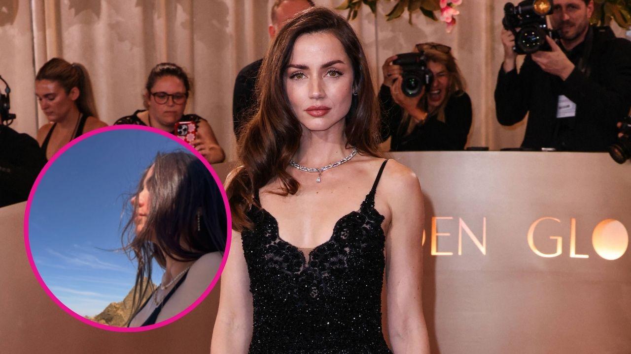 Image of Ana de Armas shared the selfie on October 1.