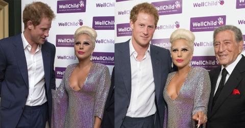 Prince harry checking out lady gaga 01