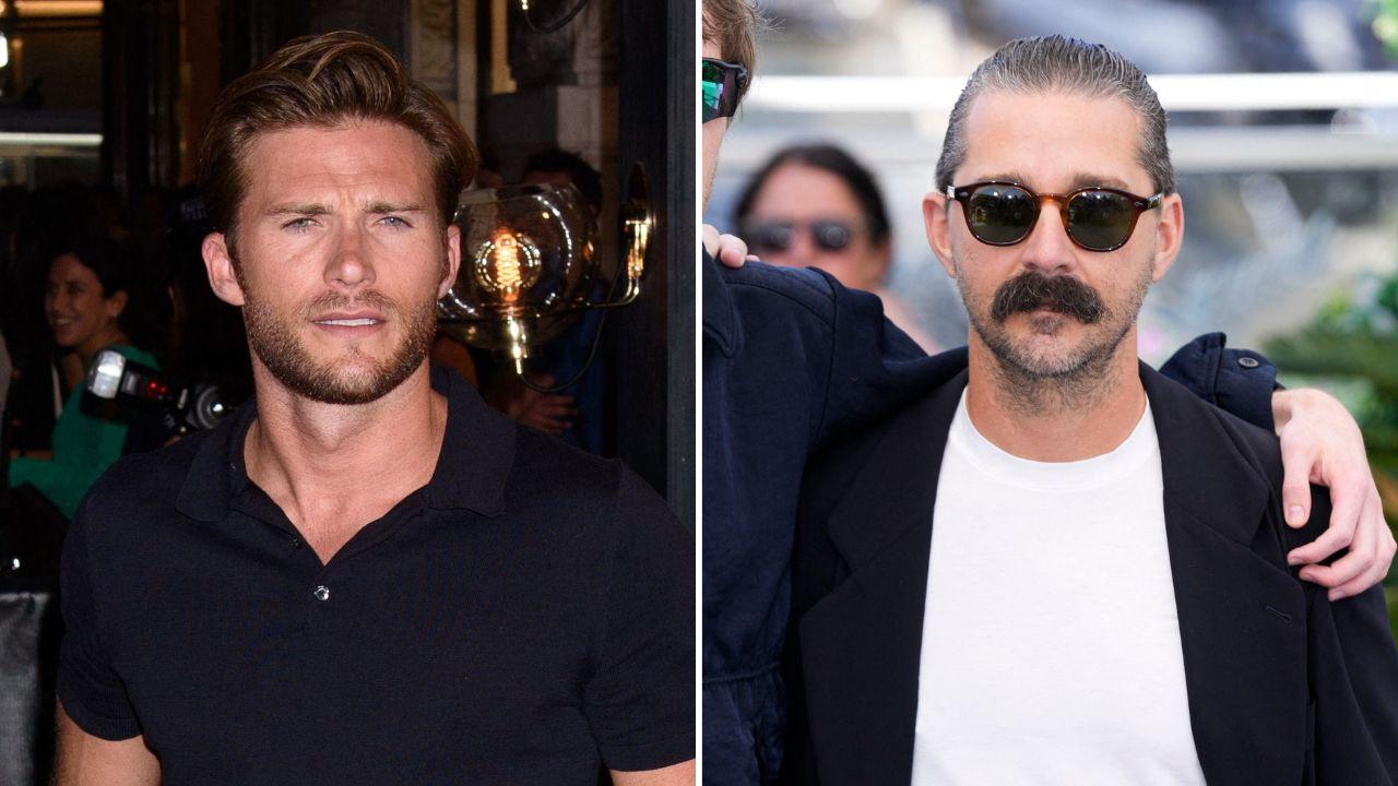 Photo of Scott Eastwood and Shia LaBeouf starred in the 2014 film 'Fury.'