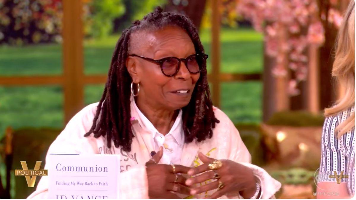Photo of Whoopi Goldberg called out J.D. Vance for putting words in her mouth.