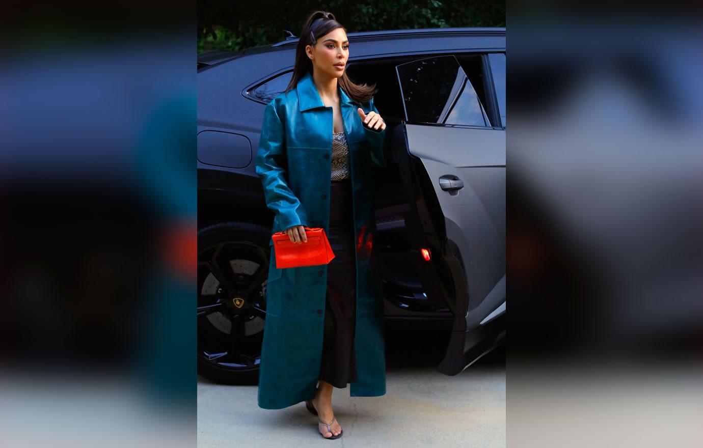 Kim Kardashian seen leaving a business meeting in Beverly Hills, CA