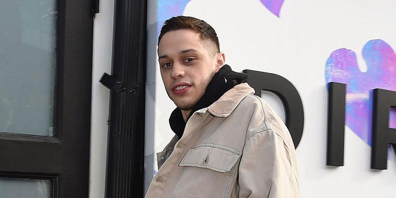 Pete Davidson In Khaki Jacket