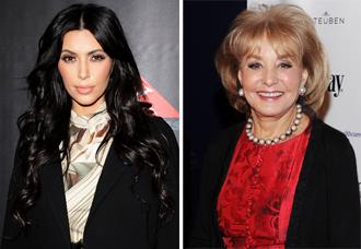 Kim Kardashian & Family Get Barbara Walters Booed on 'The View'