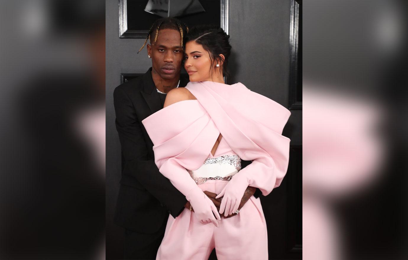 Kylie Jenner And Travis Scott On Red Carpet