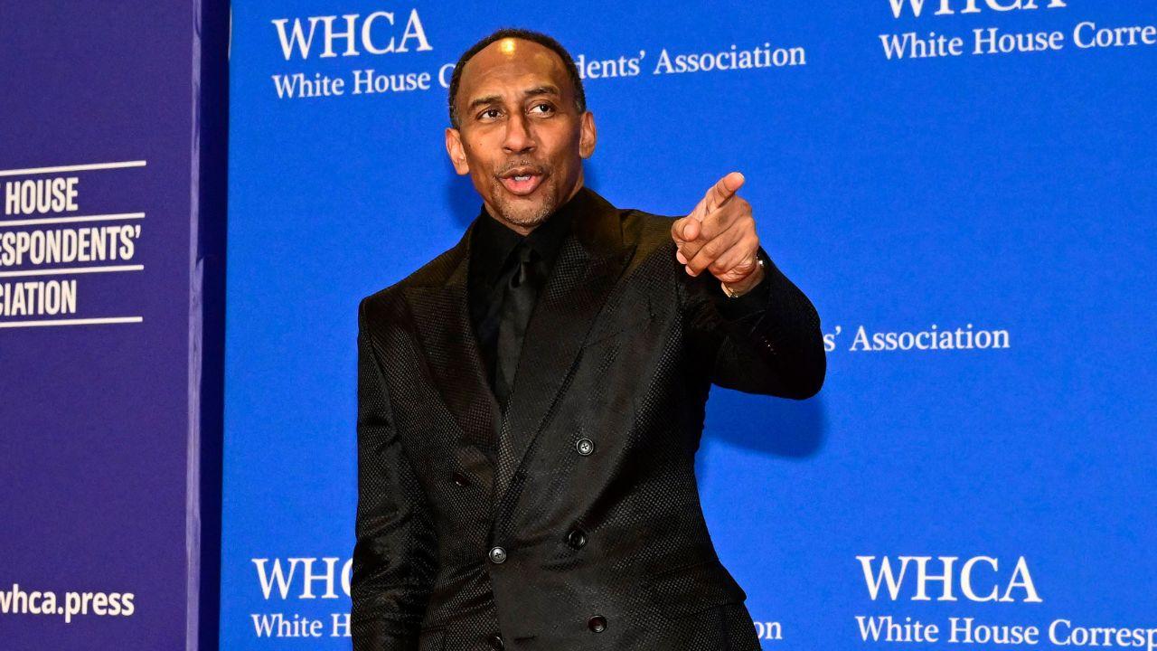 image of Ana Navarro asked Stephen A. Smith whether he pushed back against Donald Trump at the dinner.