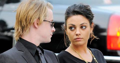 Mila kunis responsible for breakup with macaulay culkin