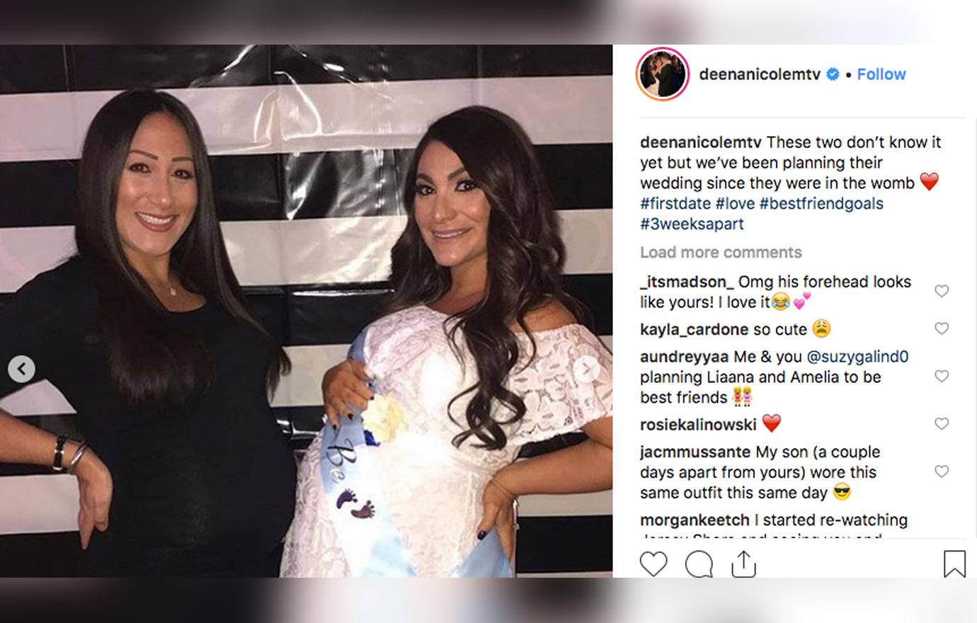 Deena Cortese Is Already Planning Her Newborn Son s Wedding