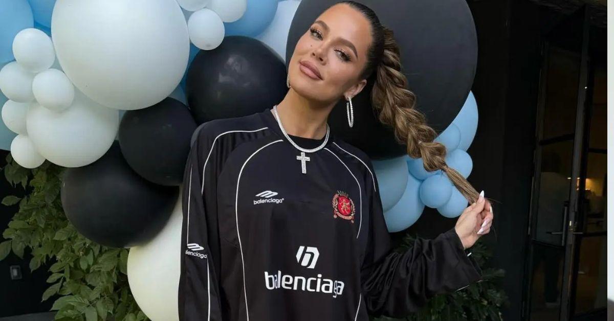 image of The Kardashian clan often wears Balenciaga, despite controversy surrounding the brand.