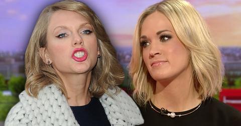 taylor swift carrie underwood fued