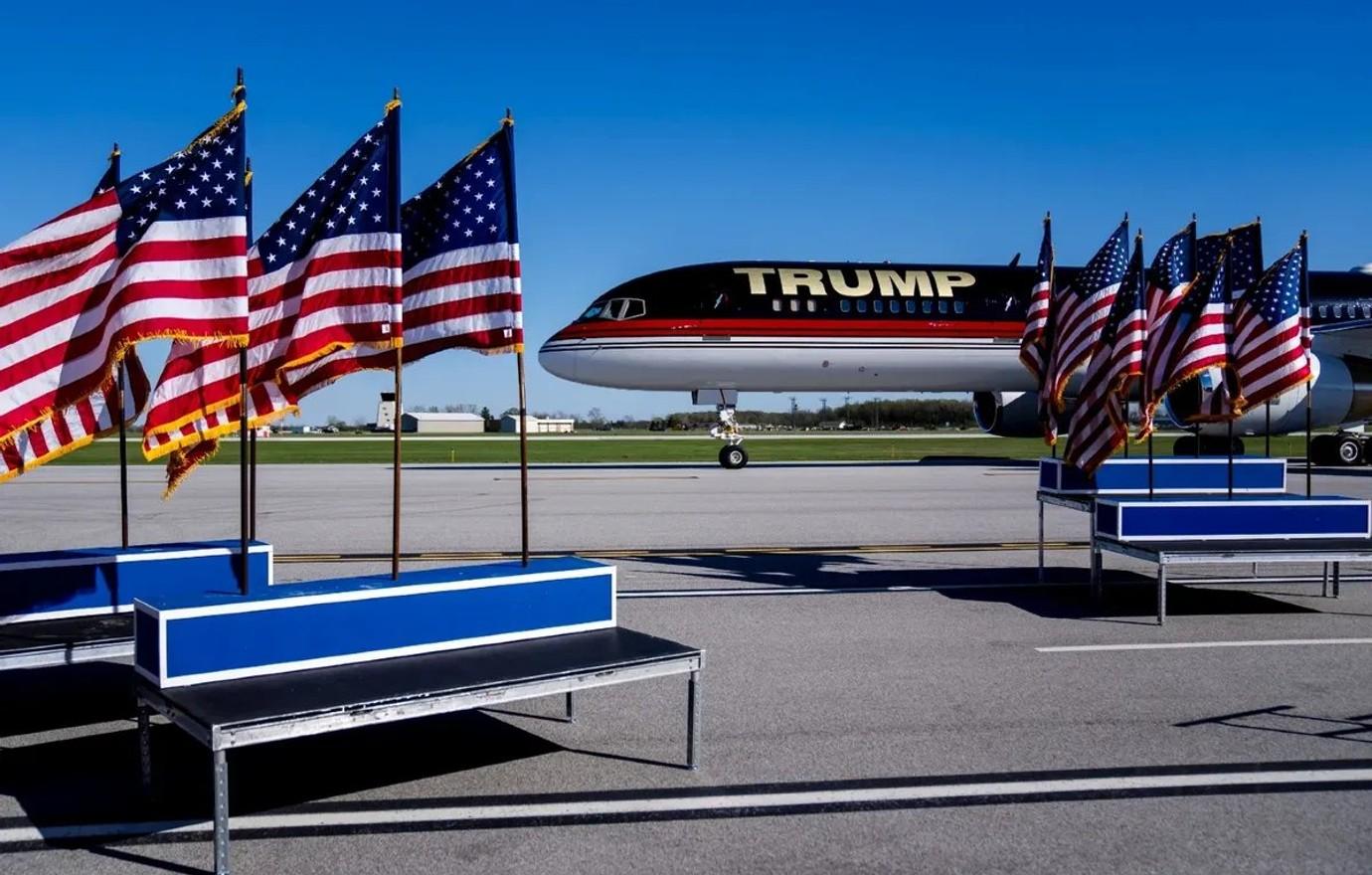 trump plane baddcompany x