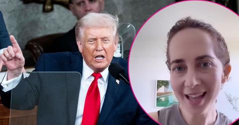 Composite photo of Donald Trump and Bess Kalb.