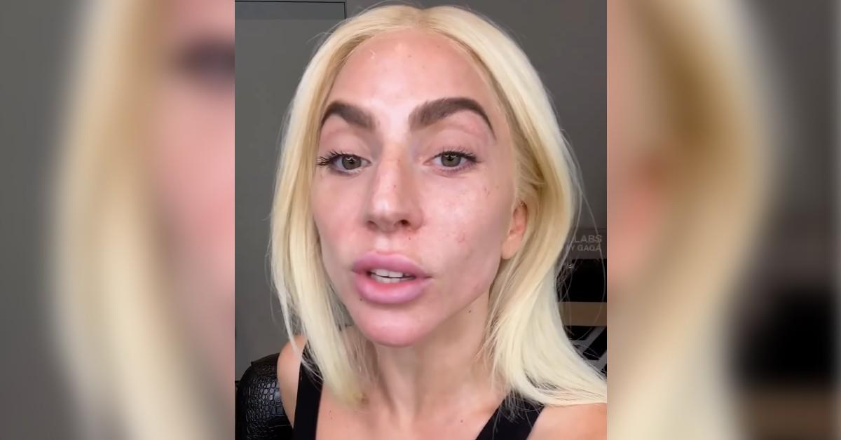 Barefaced Lady Gaga Praised For Showing Off Natural Features