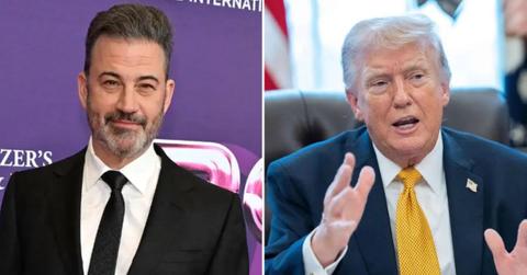 Photo of Jimmy Kimmel and Donald Trump