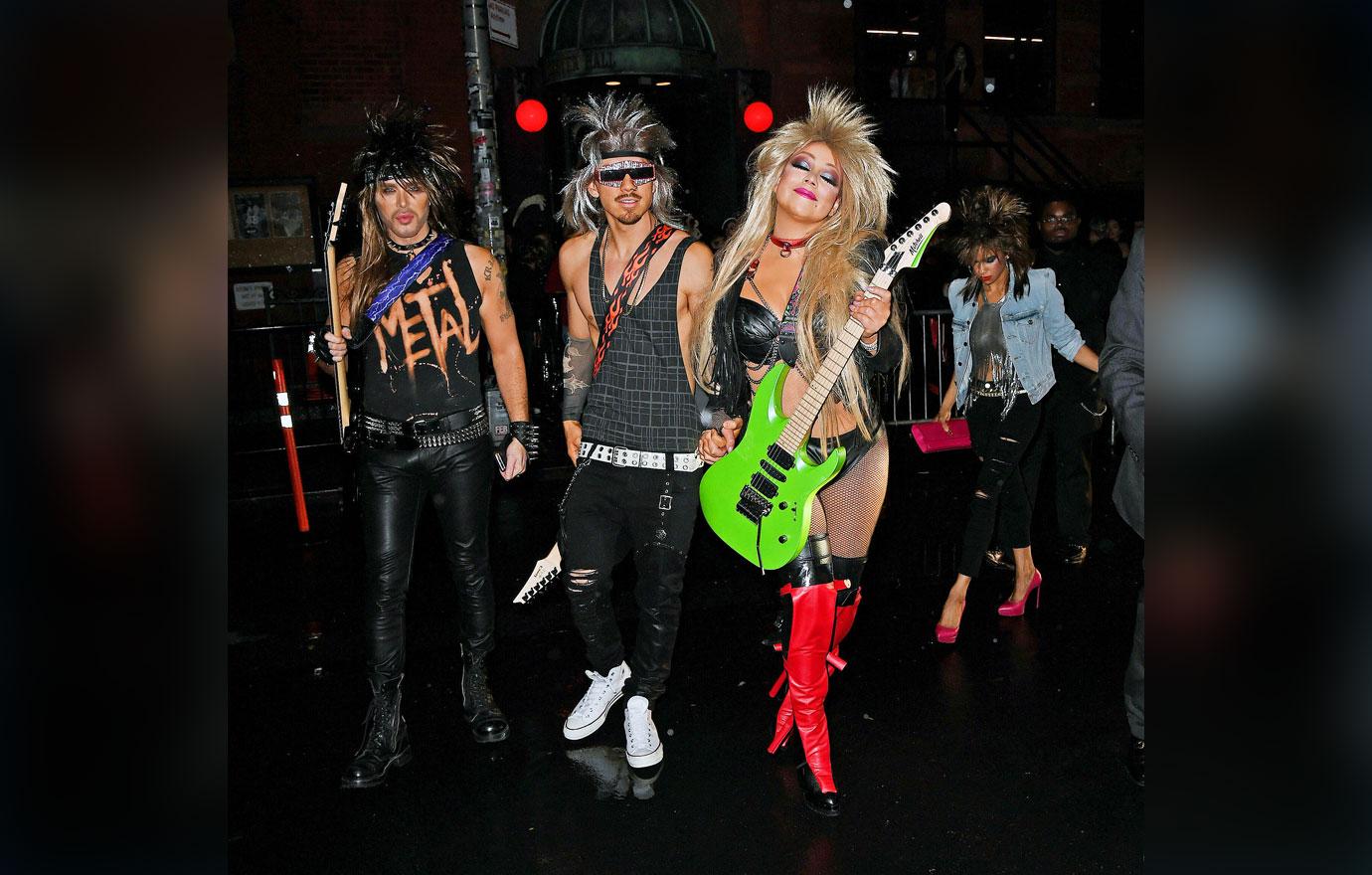 Mariah Carey Wears Skimpy Costume At Heidi Klums Halloween Party 