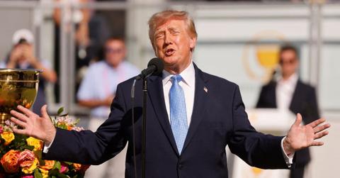 Photo of Donald Trump.