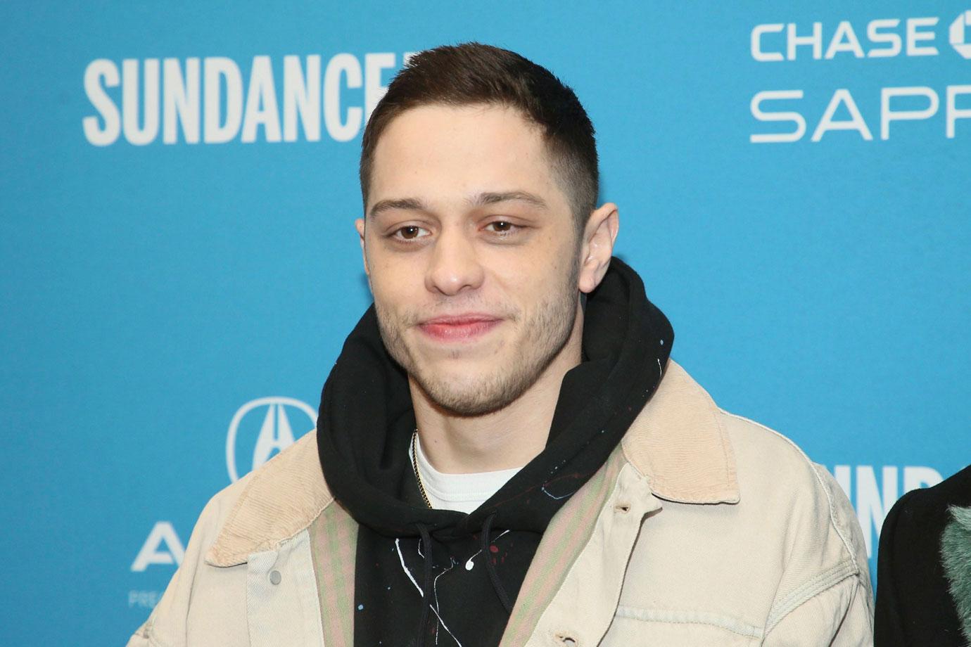 Pete Davidson On Red Carpet Kaia Gerber