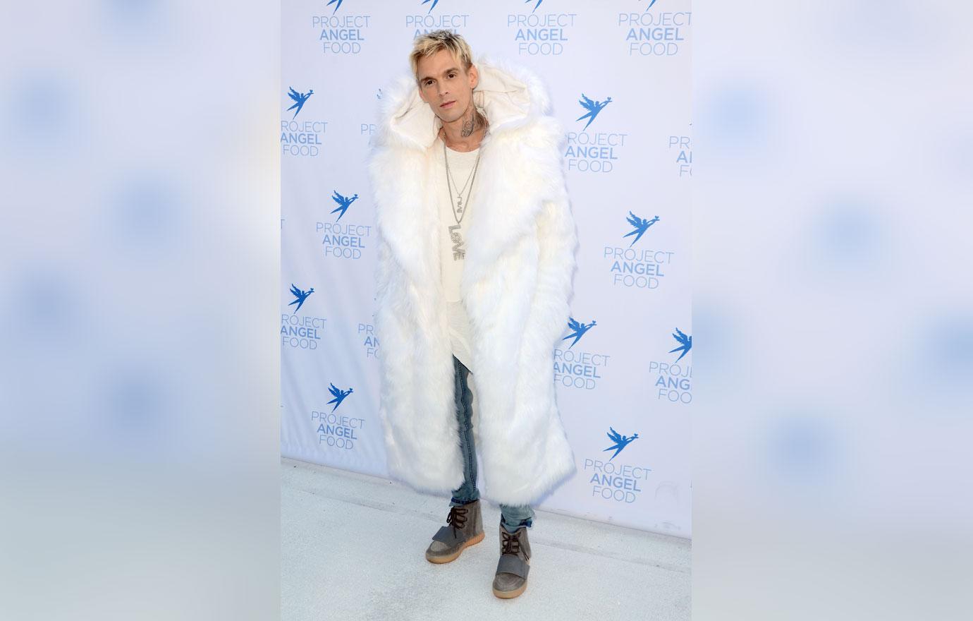 Aaron Carter On Red Carpet Celebrity Social Media Feuds 2019