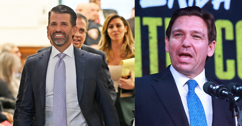 donald trump jr accuses fox ron desantis